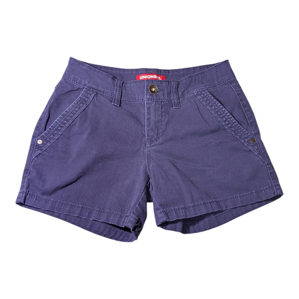 UNIONBAY Juniors Girls Size 3 Shorts Great Condition Kina Navy Color